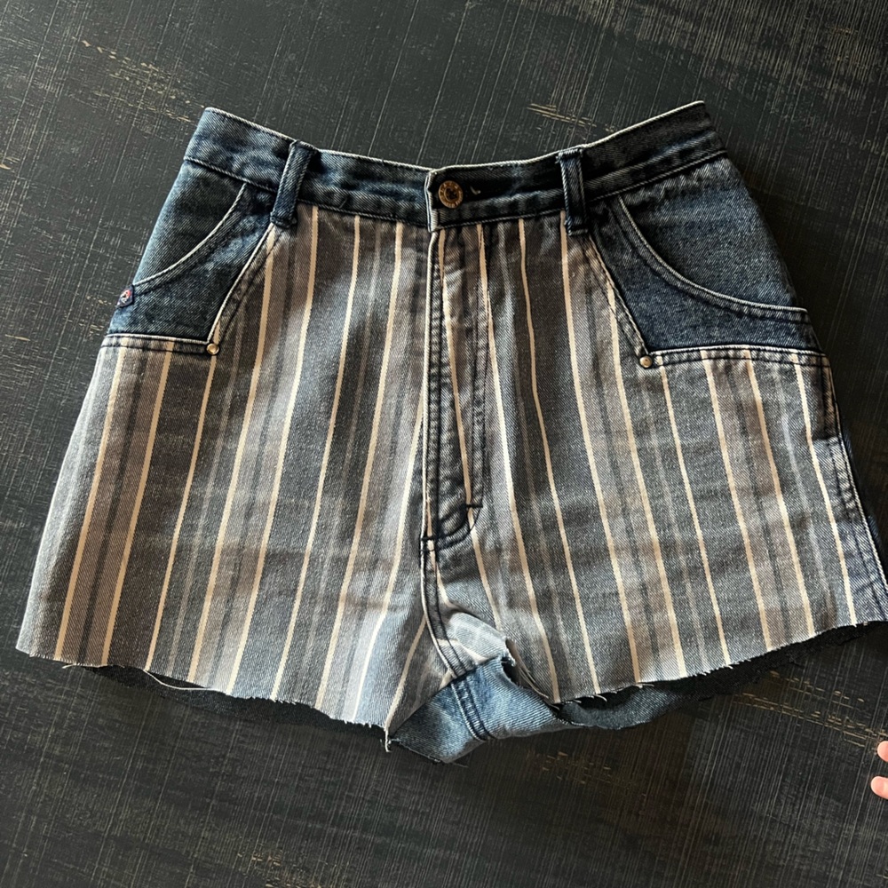Striped blaze vintage denim